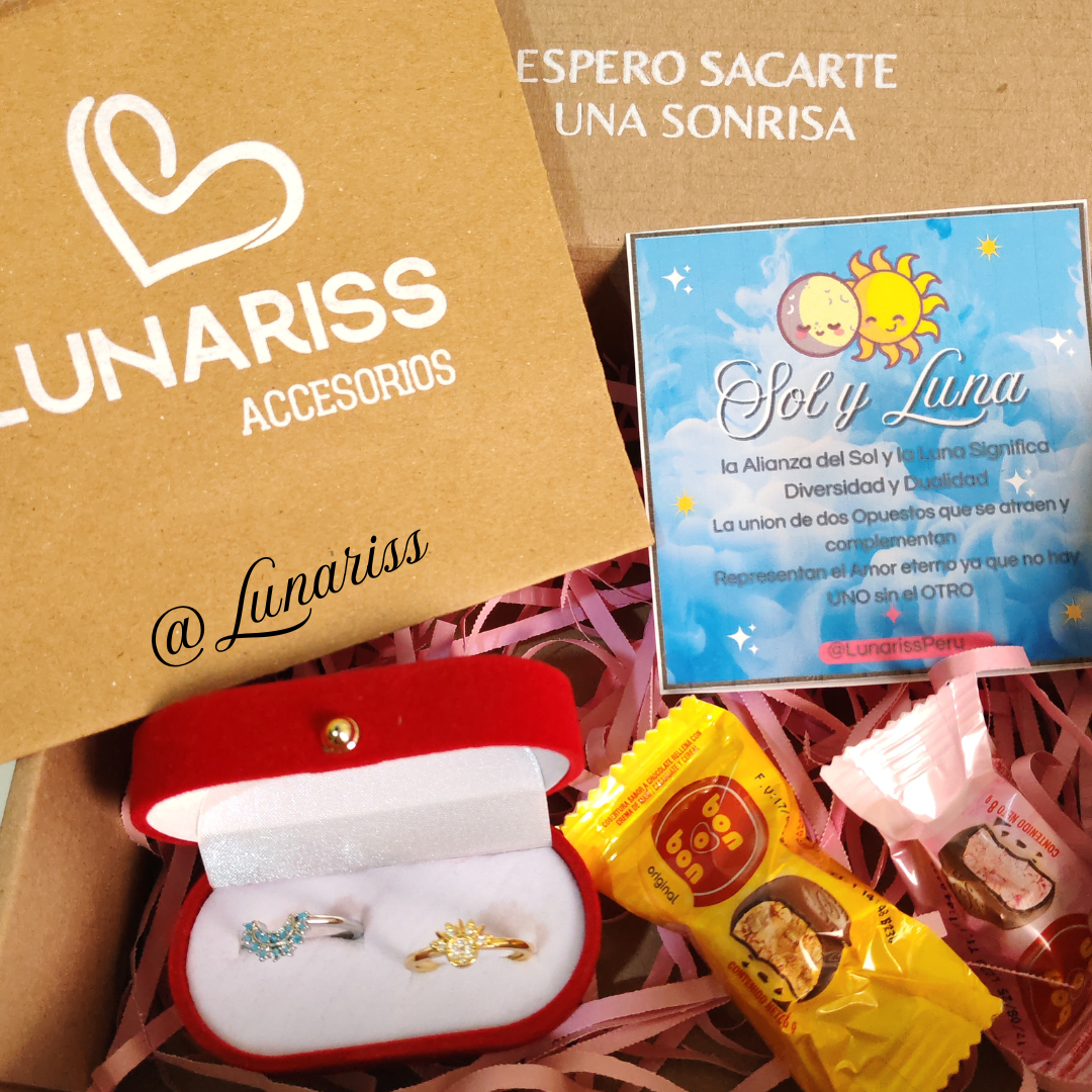 ANILLO SOL Y LUNA