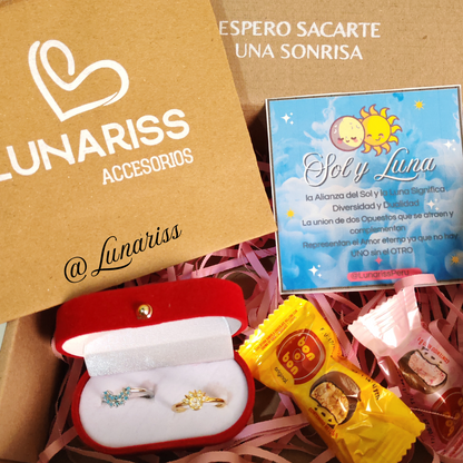 ANILLO SOL Y LUNA
